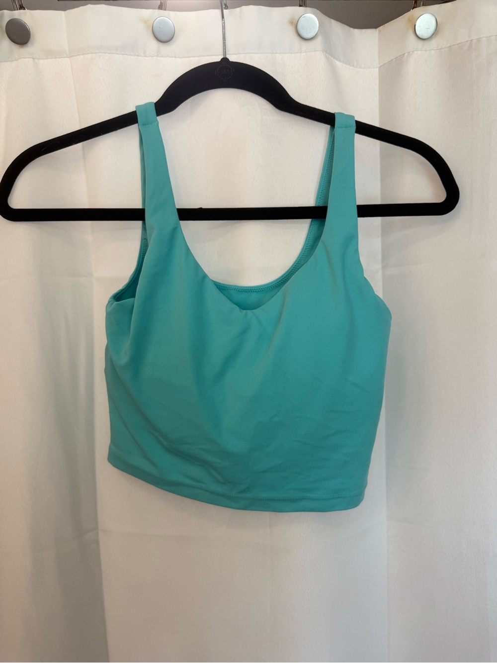 Women’s Tank Top in Teal - Stretch Crop Tank